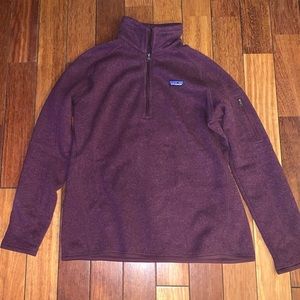 Patagonia half zip sweater!